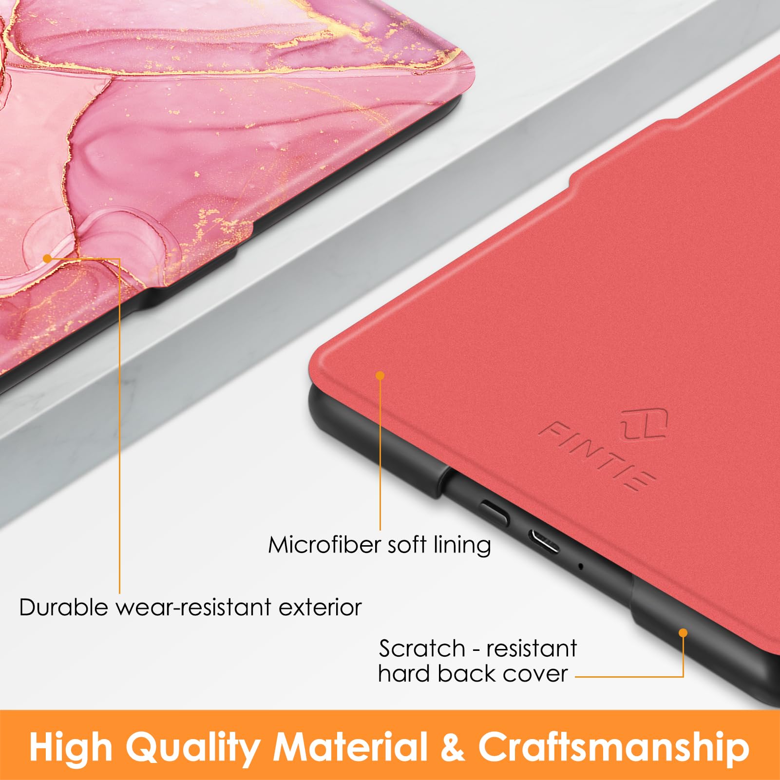 Foto 7 | Funda Fintie Slimshell Para Kindle Paperwhite De 6 8 Pulgadas (11.ª Generación) - Venta Internacional.