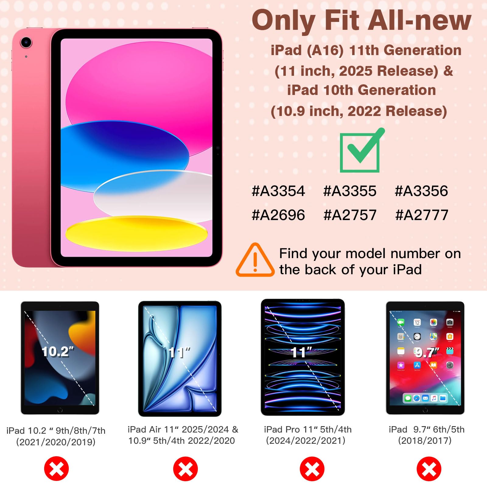 Foto 2 | Funda Timovo Para Ipad 11.ª Generación  11 Pulgadas  2025/10.ª Generación  10.9 Pulgadas - Venta Internacional.
