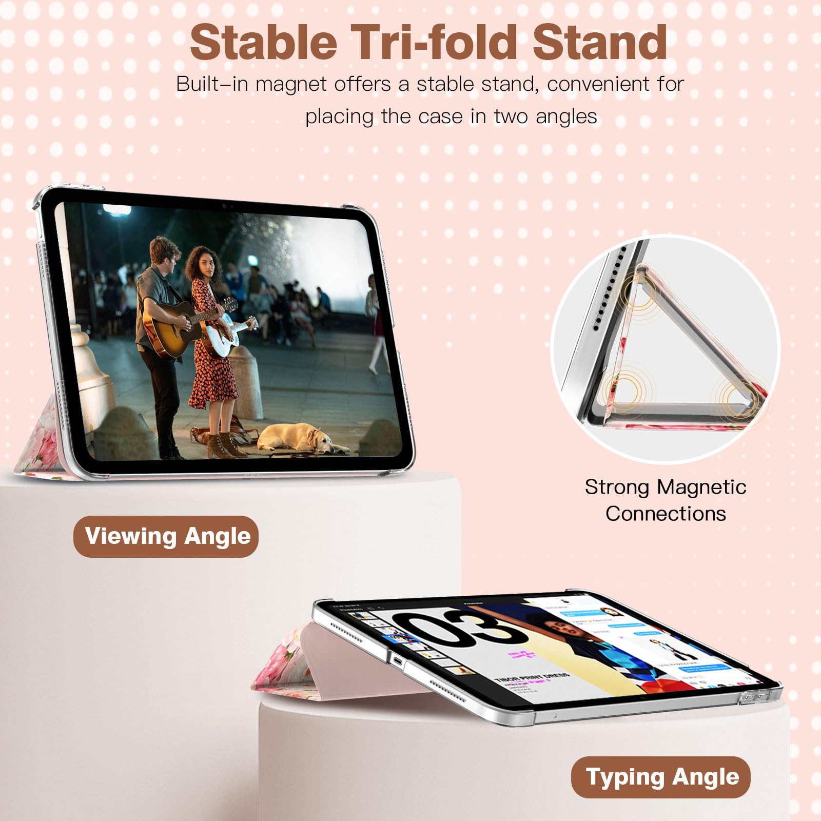 Foto 4 | Funda Timovo Para Ipad 11.ª Generación  11 Pulgadas  2025/10.ª Generación  10.9 Pulgadas - Venta Internacional.
