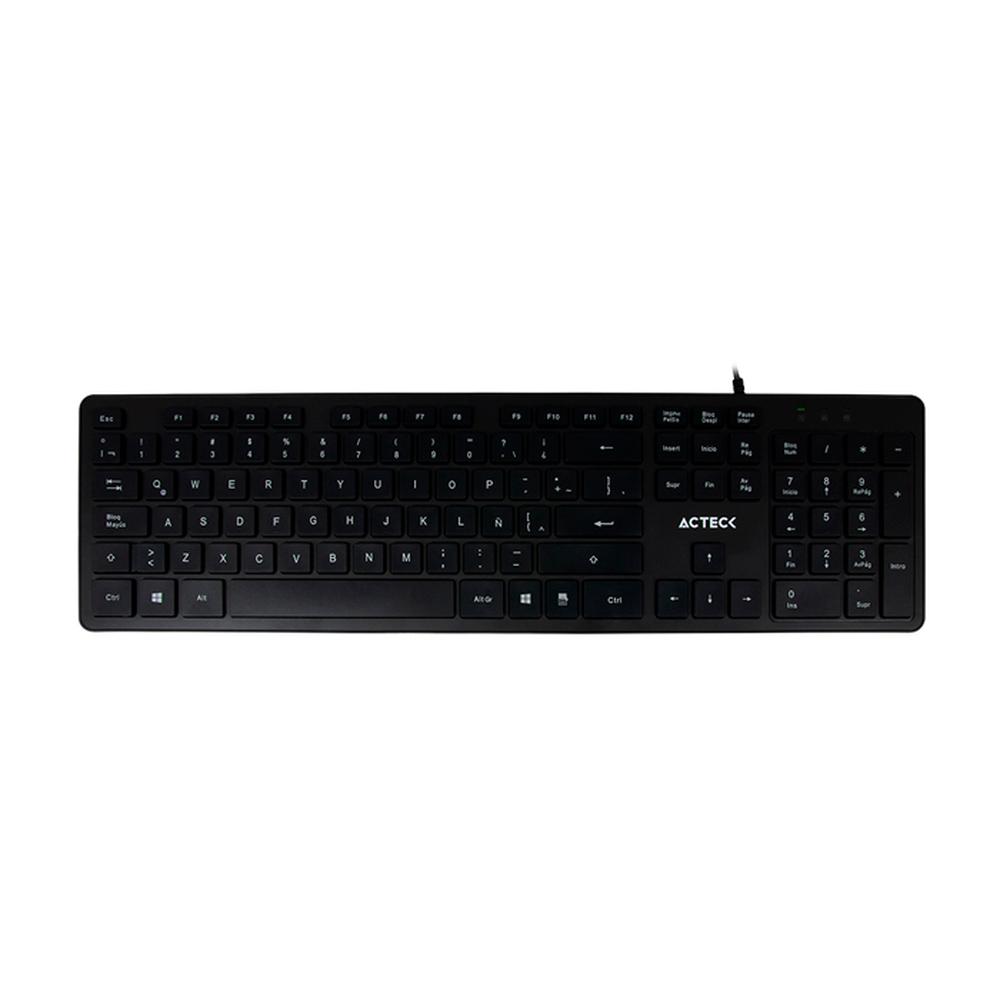 Foto 1 | Teclado Alámbrico Acteck AC-931656 color Negro