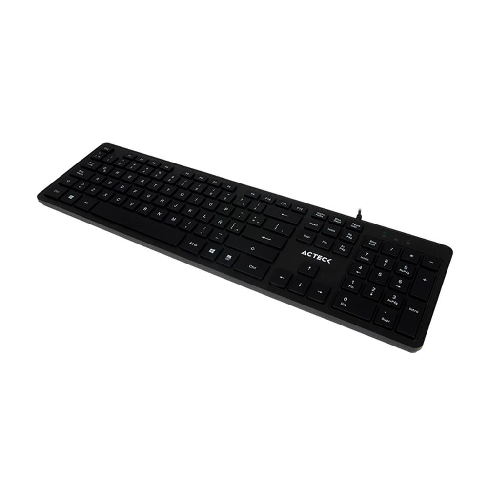 Foto 2 | Teclado Alámbrico Acteck AC-931656 color Negro