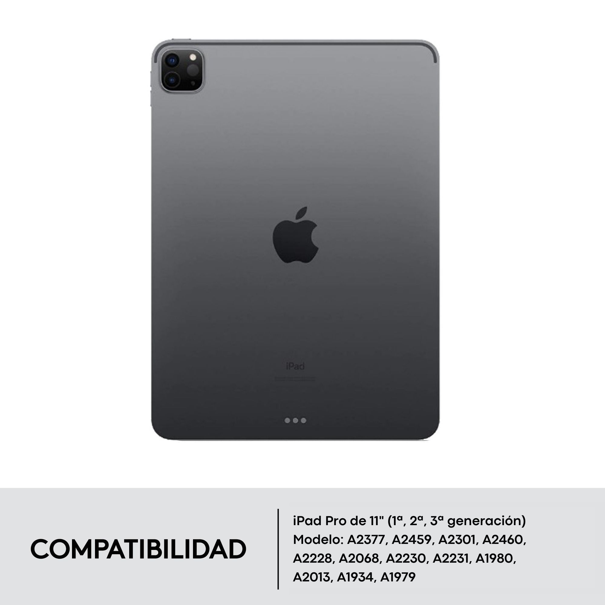 Foto 8 pulgar | Combo Touch Con Trackpad Logitech Para Ipad Pro 11'' Gen 1, 2 Y 3, Gris.