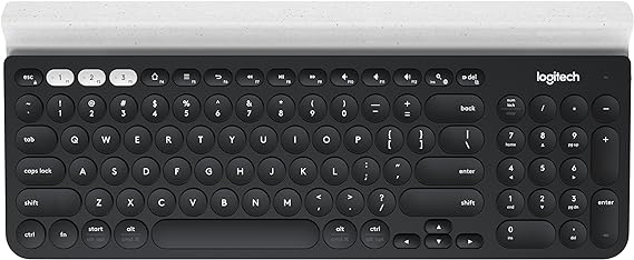 Foto 2 pulgar | Logitech K780 Teclado Inalámbrico Multi Dispositivo Para Windows, Apple, Android O Chrome, Bluetooth, Con Base