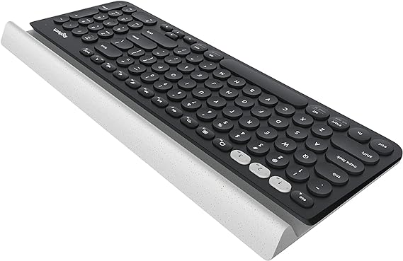 Foto 3 pulgar | Logitech K780 Teclado Inalámbrico Multi Dispositivo Para Windows, Apple, Android O Chrome, Bluetooth, Con Base