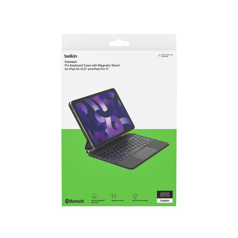 Foto 9 pulgar | Funda Con Teclado Pro Bluetooth Y Trackpad Para Ipad Belkin