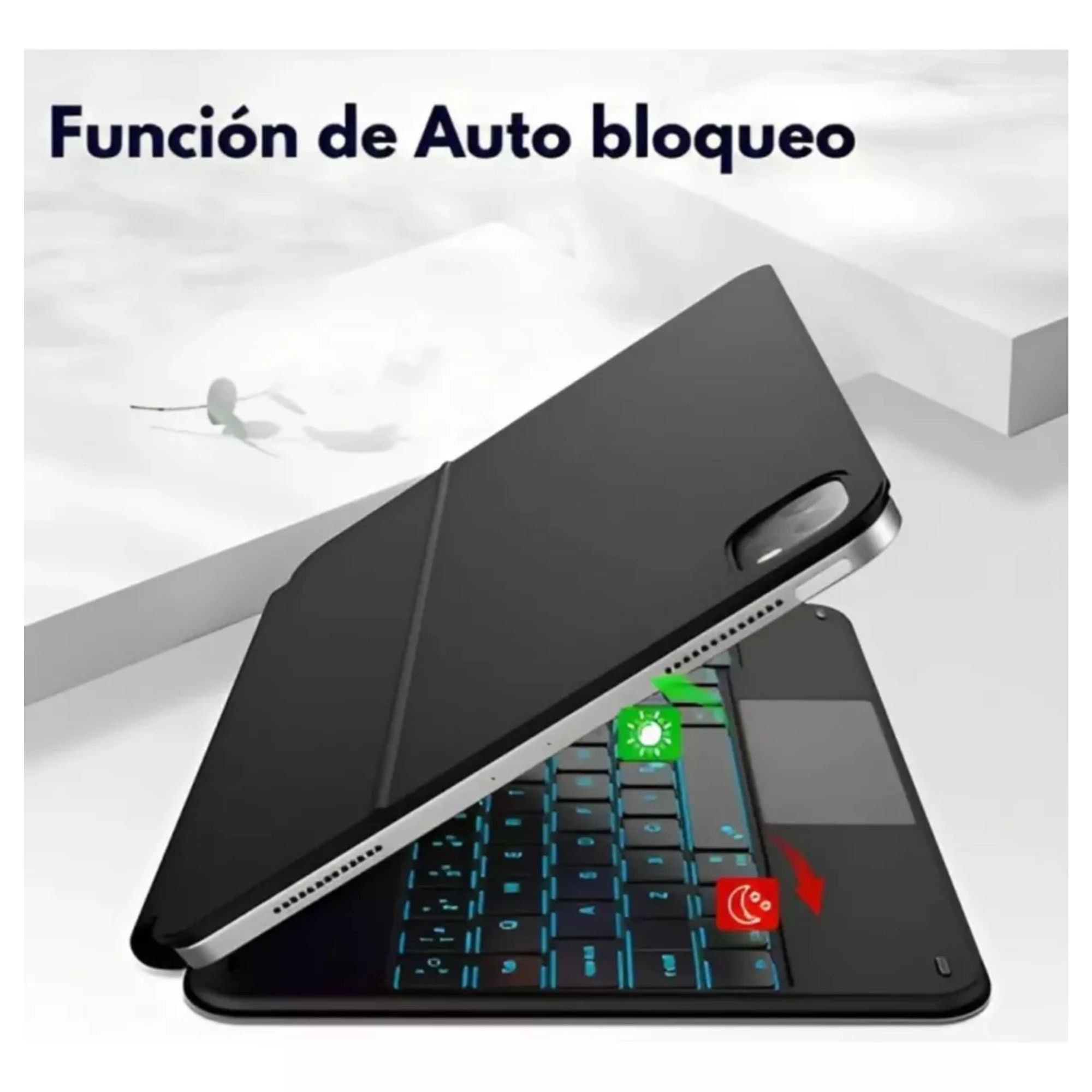 Foto 8 pulgar | Funda Magic Keyboard Para Ipad Pro 13 M4 Teclado Español Color Blanco