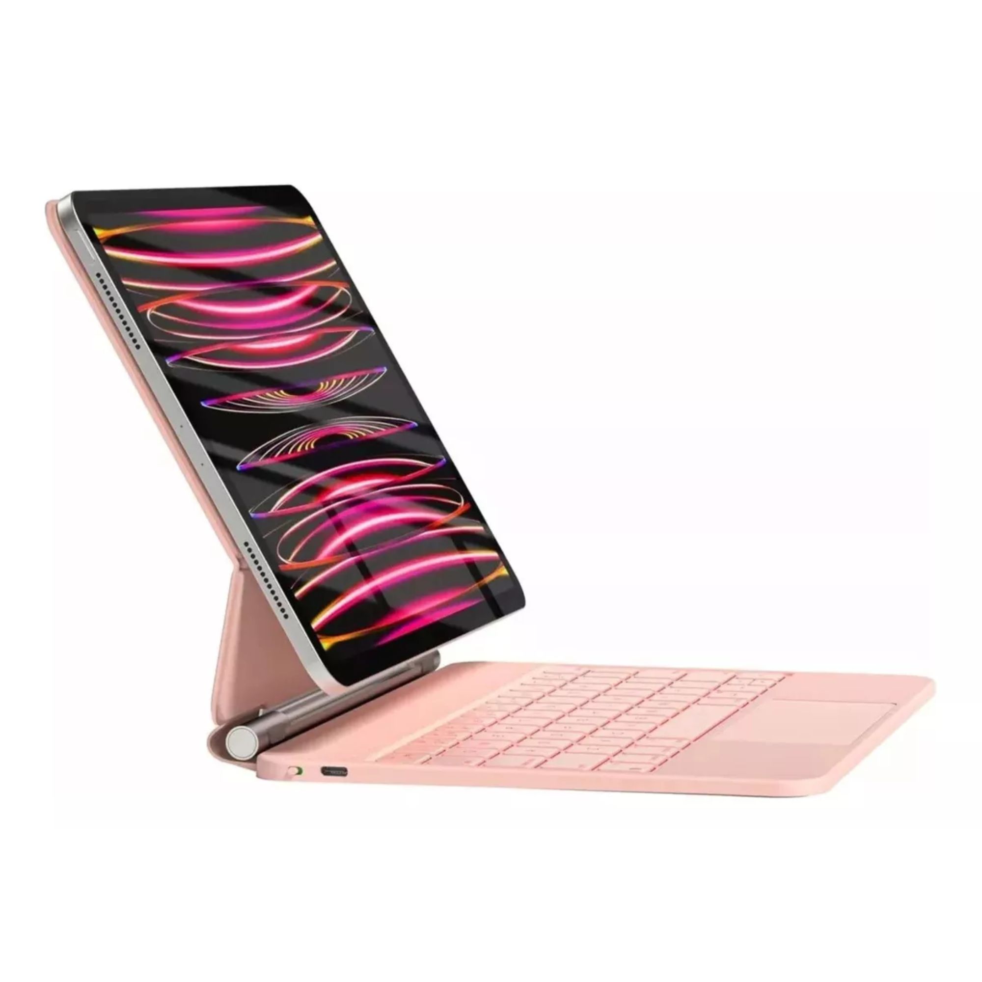 Foto 3 pulgar | Funda Magic Keyboard Para Ipad Pro 13 M4 Teclado Español Color Rosa