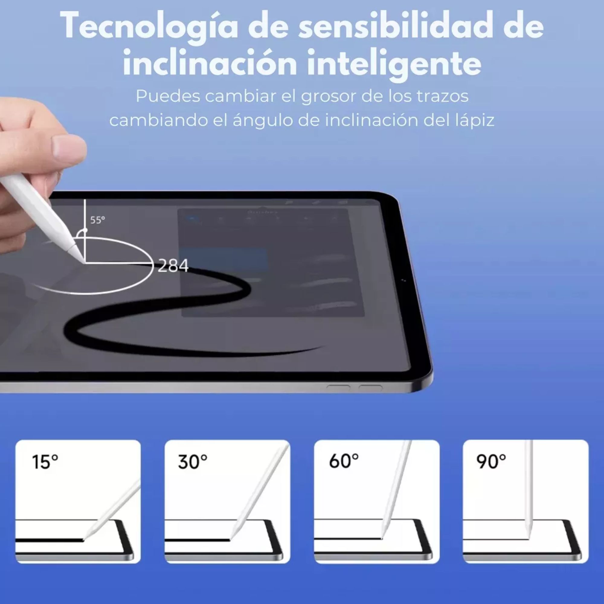 Foto 8 pulgar | Funda Teclado Magic Keyboard Para Ipad Air Pro 12.9 Color Blanco + Pencil