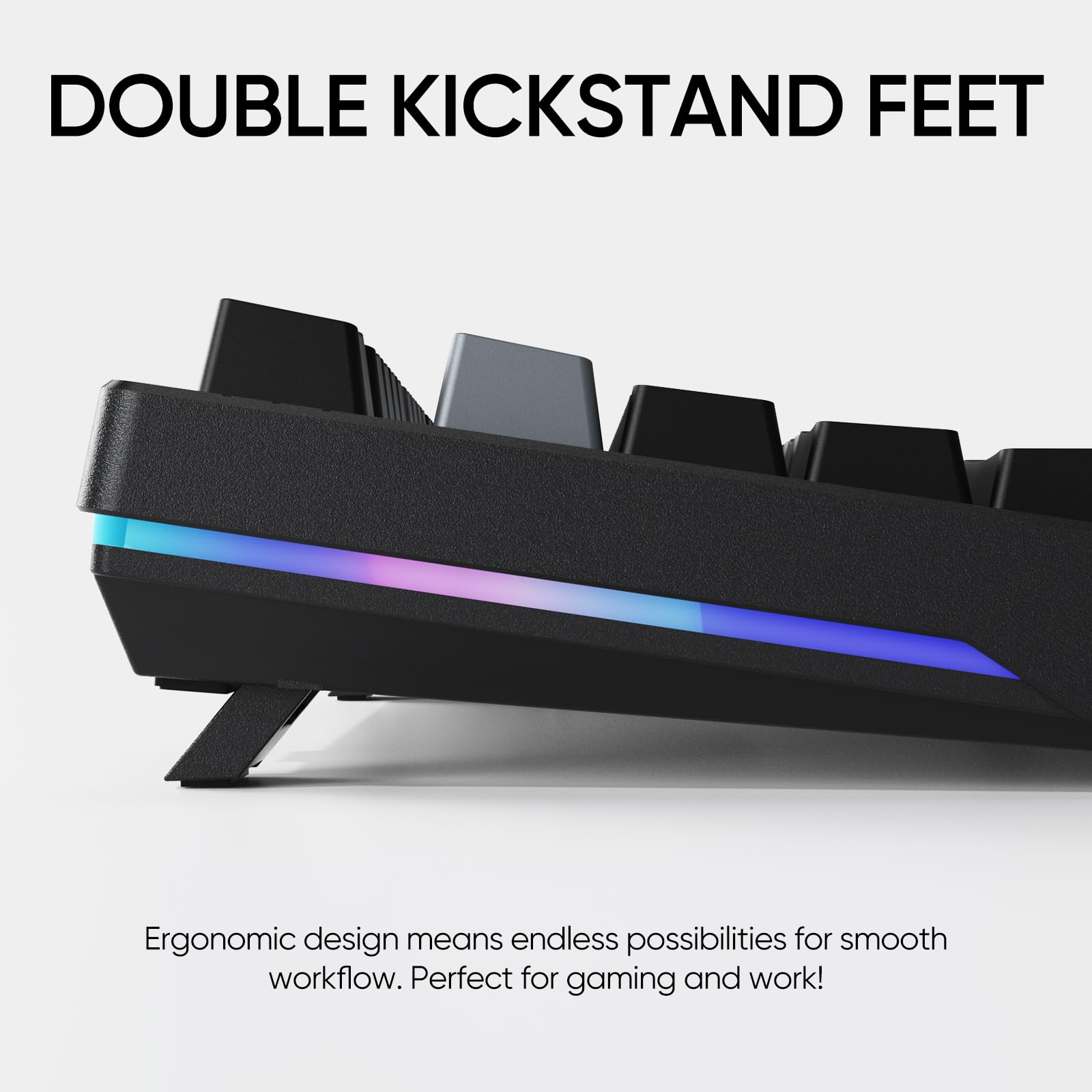 Foto 6 pulgar | Teclado Para Juegos Arzopa K81 75% Cableado Con Retroiluminación Rainbow - Venta Internacional.