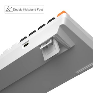 Foto 5 | Teclado Mecánico Para Juegos Magegee Mk-box 68 Teclas Negro/blanco - Venta Internacional.