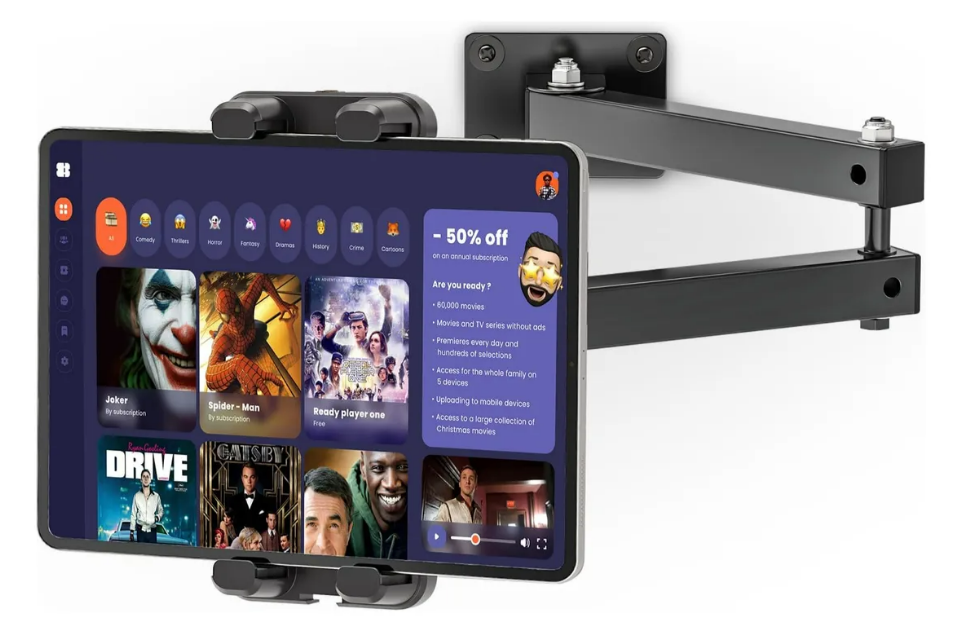 Soporte Xtellar Tablet Para Ipad O Celular Ajustable Plegado Brazo