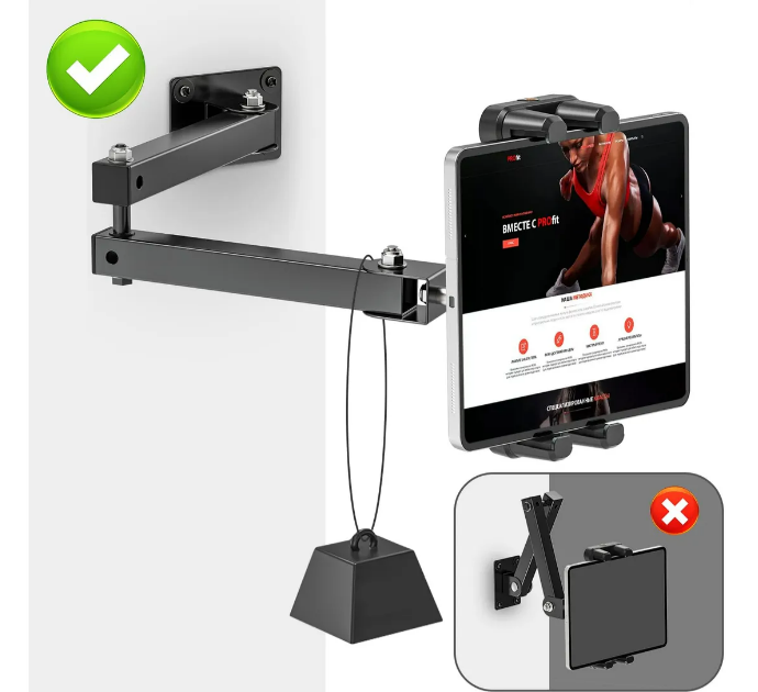 Foto 4 pulgar | Soporte Xtellar Tablet Para Ipad O Celular Ajustable Plegado Brazo