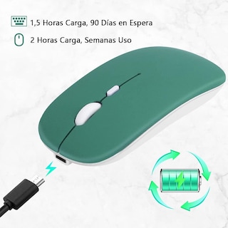 Foto 3 | Kit Teclado Y Mouse Inalámbrico Bluetooth Recargable Para Celular/tablet