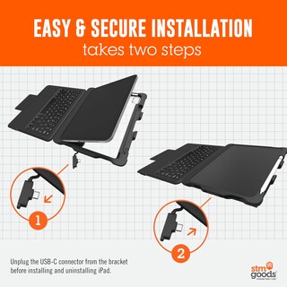 Foto 4 | Teclado Trackpad Stm Goods Dux Usb-c Para Ipad De Décima Generación - Venta Internacional.