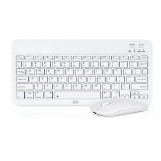 Foto 1 | Ratón Bluetooth Juego De Teclado Español Eo Safe Imports Esi-20142 Blanco