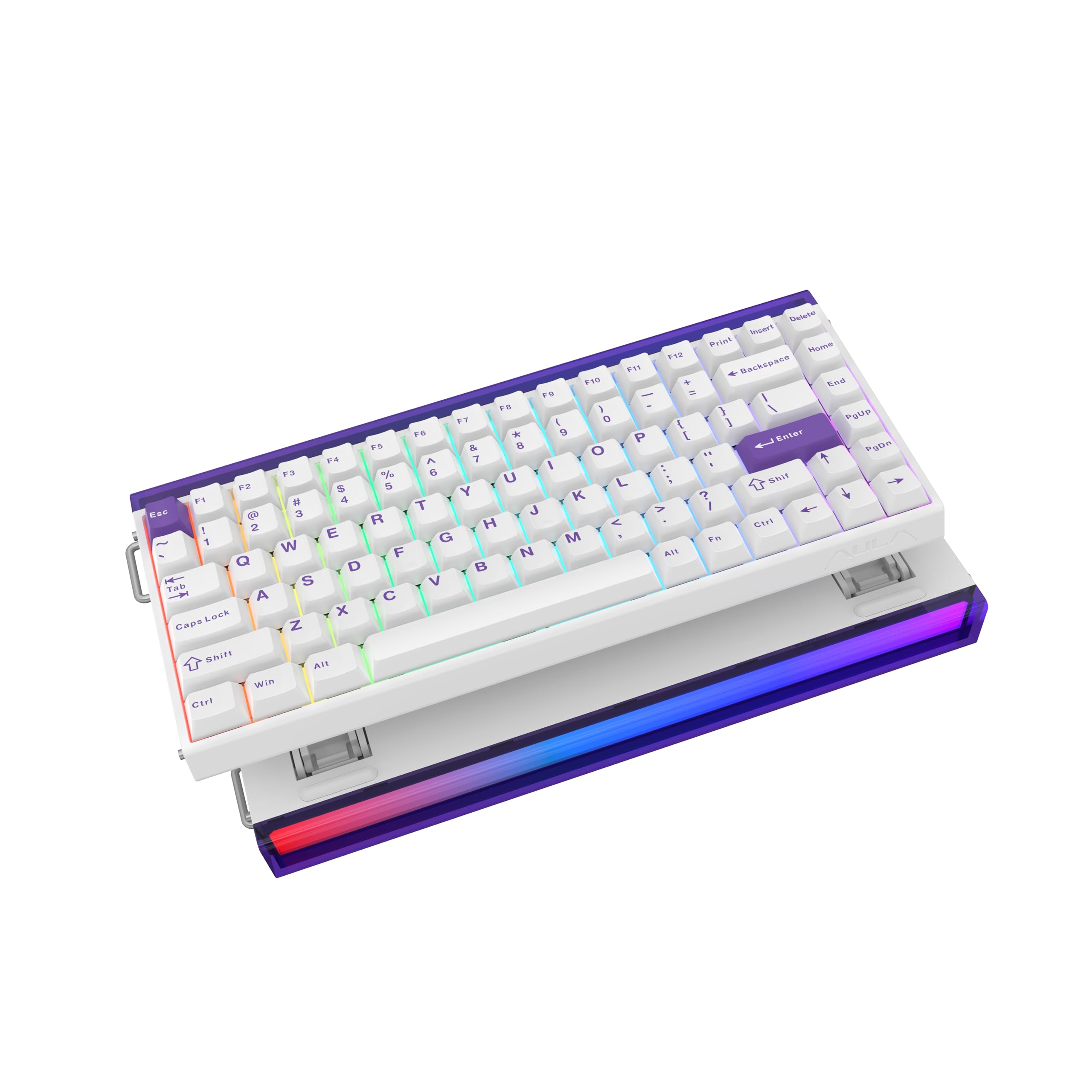 Foto 2 pulgar | Teclado Magnético De Efecto Hall Epomaker Aula Hero84 He Rgb - Venta Internacional.