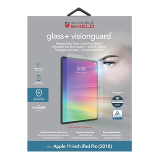 Foto 4 | Mica de Vidrio Templado ZAGG 200102089 Transparente InvisibleShield Glass+ Visionguard para iPad Pro 11