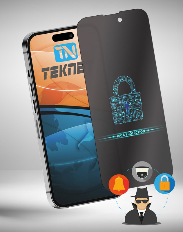 Foto 2 | Protector de Pantalla de Privacidad Teknet para Iphone 14 pro