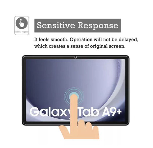Foto 3 | Mica de Cristal Templado para Samsung Galaxy Tab A9+ X210 de 11 Pulgadas