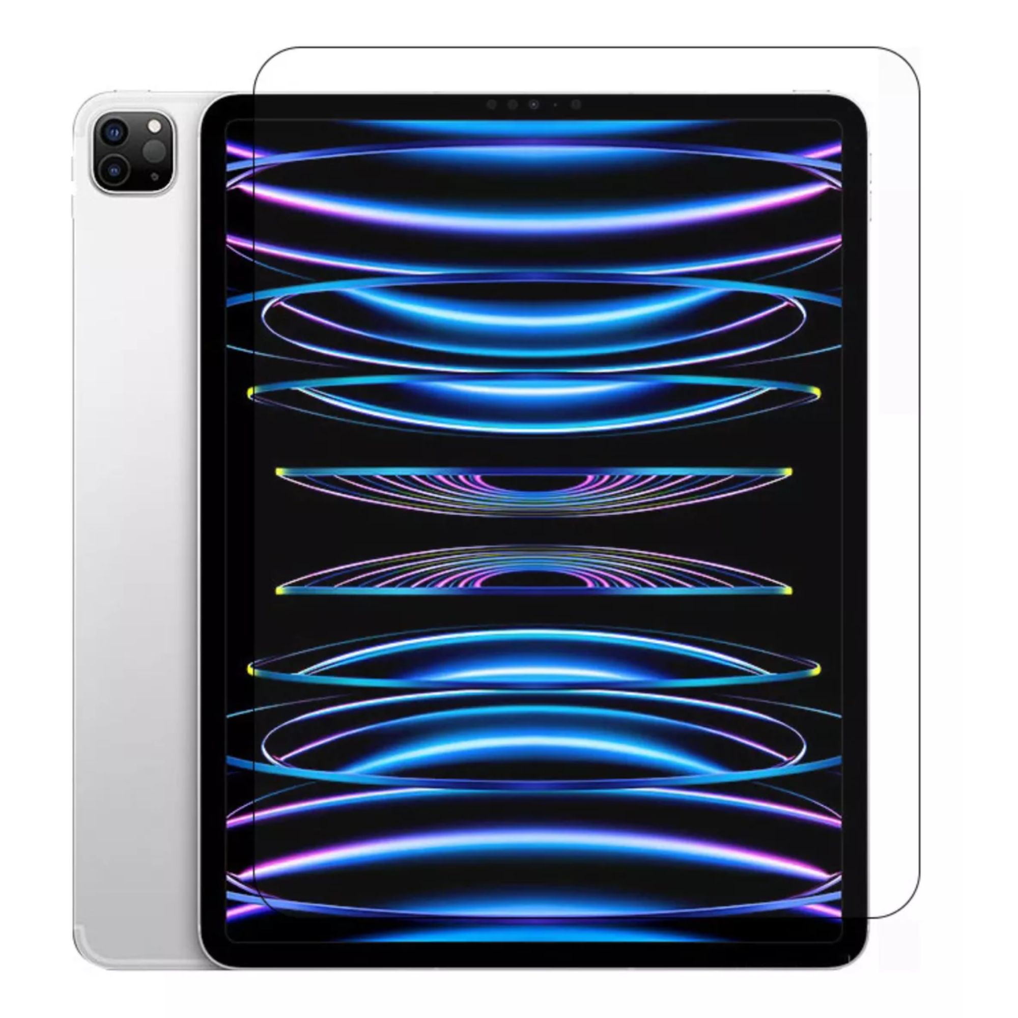 Foto 2 pulgar | 2 Micas Cristal Templado Protector De Pantalla Para Ipad Pro 12.9