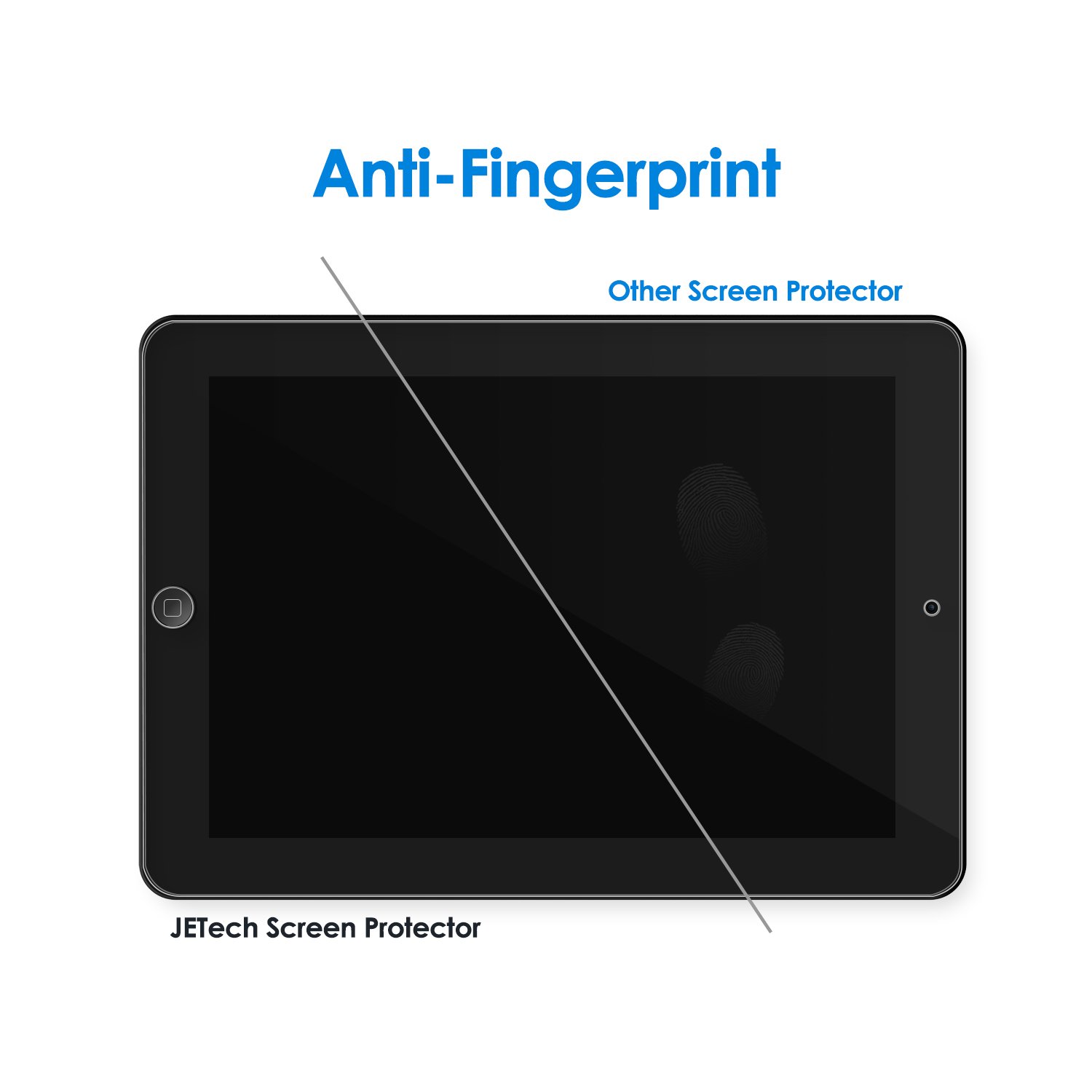 Foto 5 | Protector De Pantalla Jetech De Cristal Templado Para Ipad 2/3/4 9.7 - Venta Internacional.