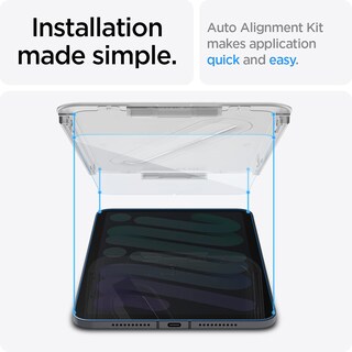 Foto 3 | Protector De Pantalla Spigen Glastr Ez Fit Para Ipad Mini 7.ª Y 6.ª Generación - Venta Internacional.