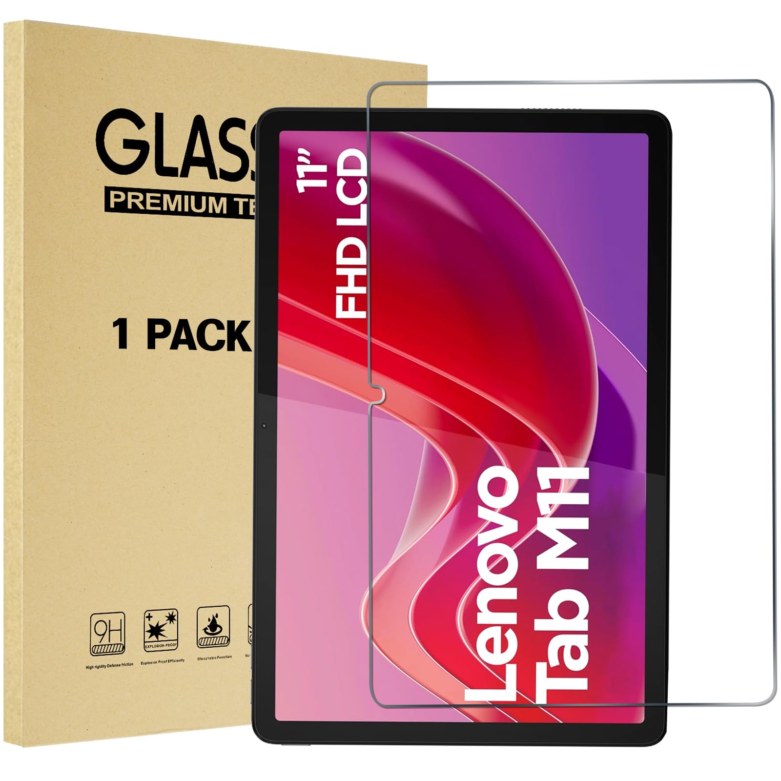 Foto 2 pulgar | Protector De Pantalla Procase Para Lenovo Tab M11/tab K11 11'' - Venta Internacional.