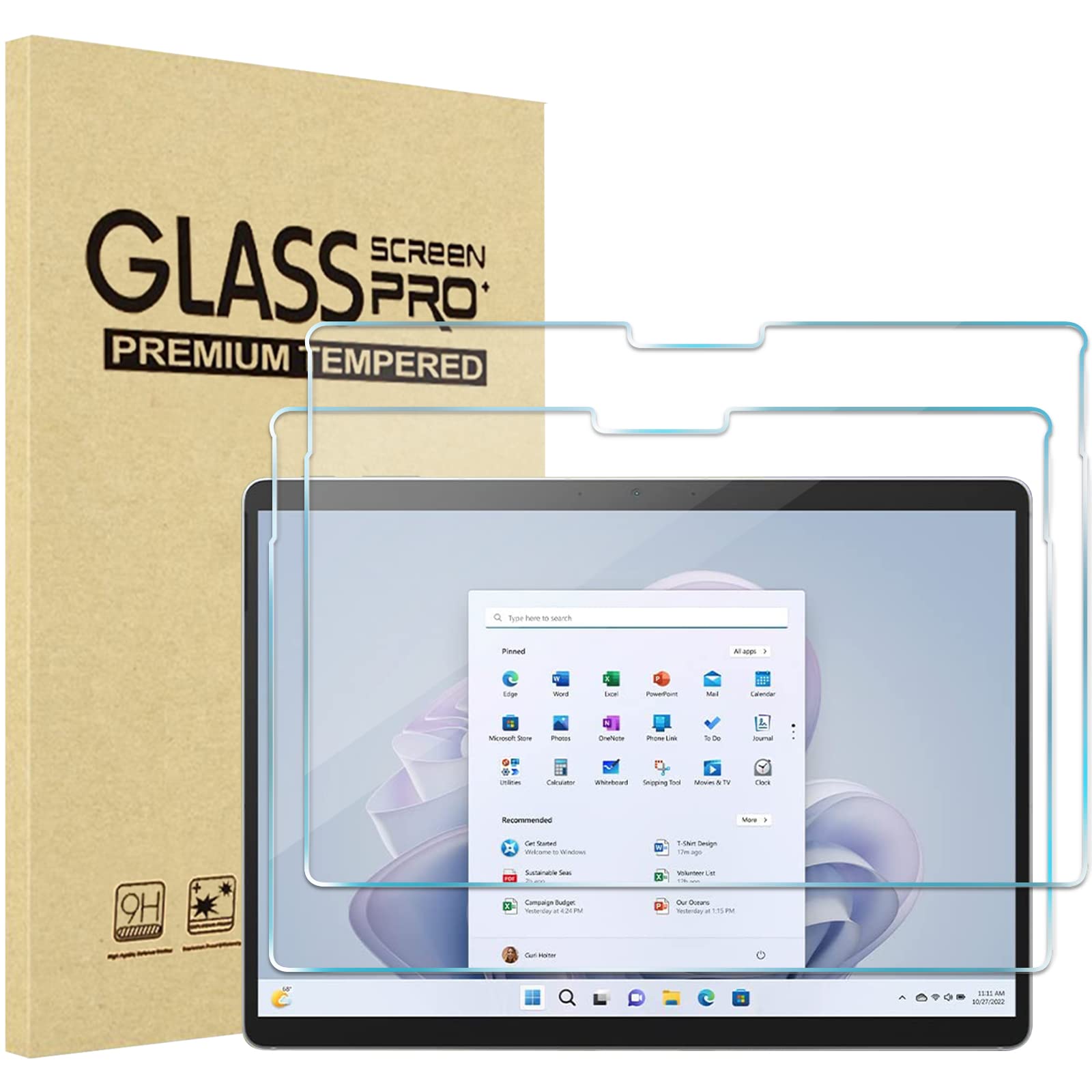 Foto 1 | Protector De Pantalla Procase Para Microsoft Surface Pro 13 - Venta Internacional.