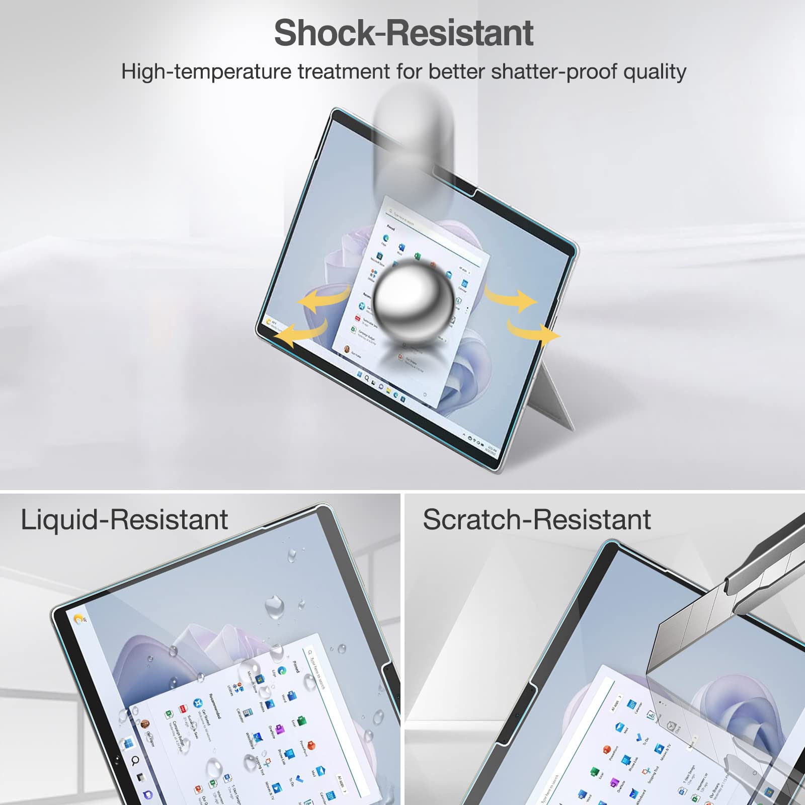 Foto 7 pulgar | Protector De Pantalla Procase Para Microsoft Surface Pro 13 - Venta Internacional.