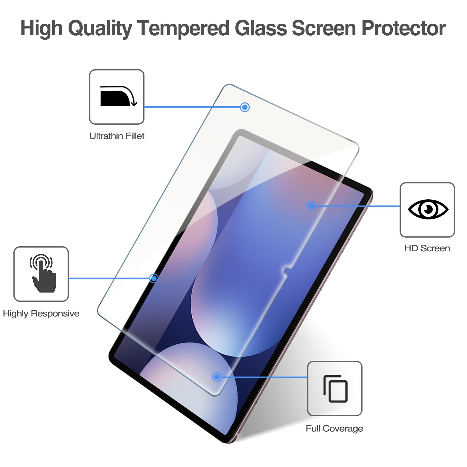 Foto 3 | Protector de Pantalla Procase para Galaxy Tab S10 Plus de 12,4 Pulgadas - Venta Internacional