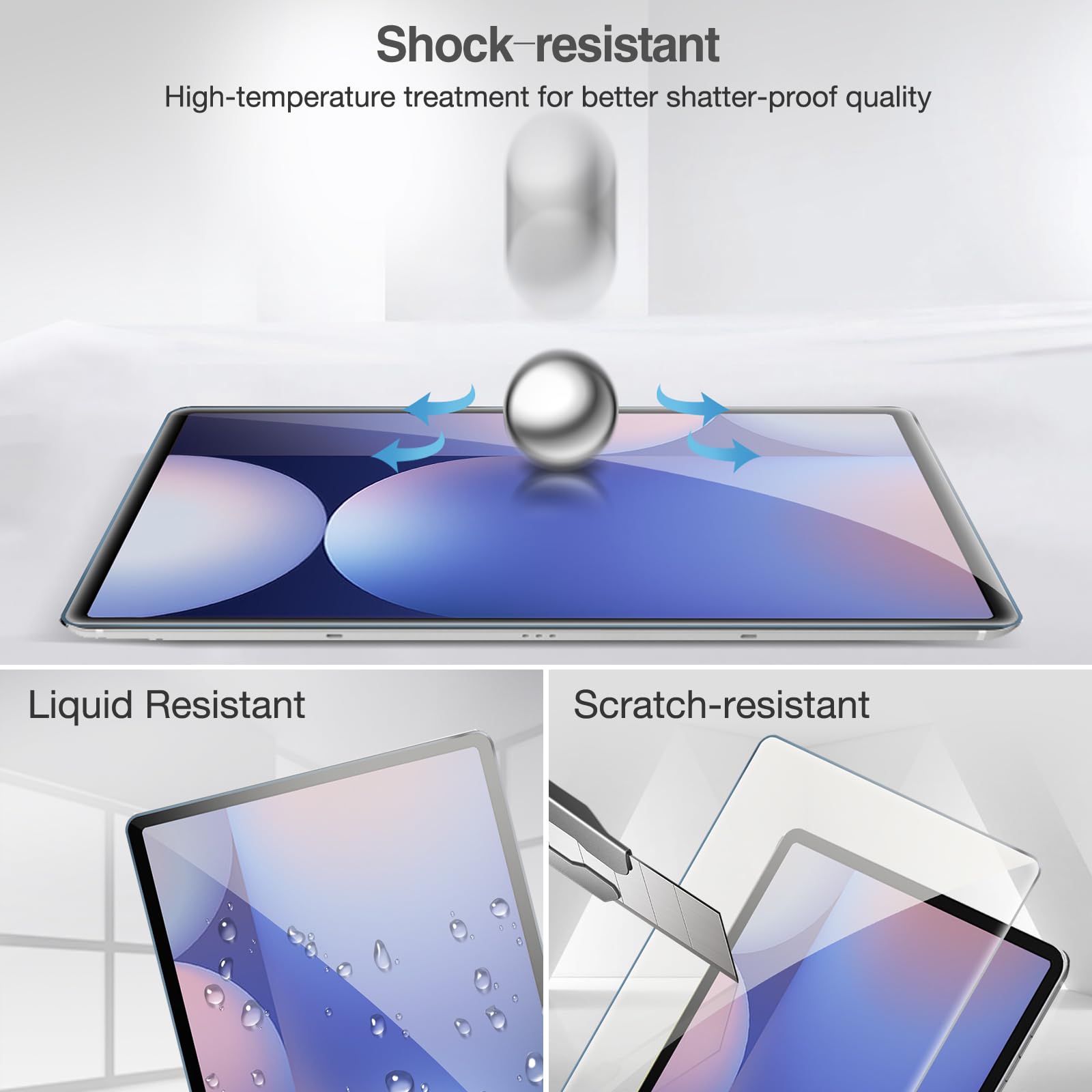 Foto 5 | Protector de Pantalla Procase para Galaxy Tab S10 Plus de 12,4 Pulgadas - Venta Internacional