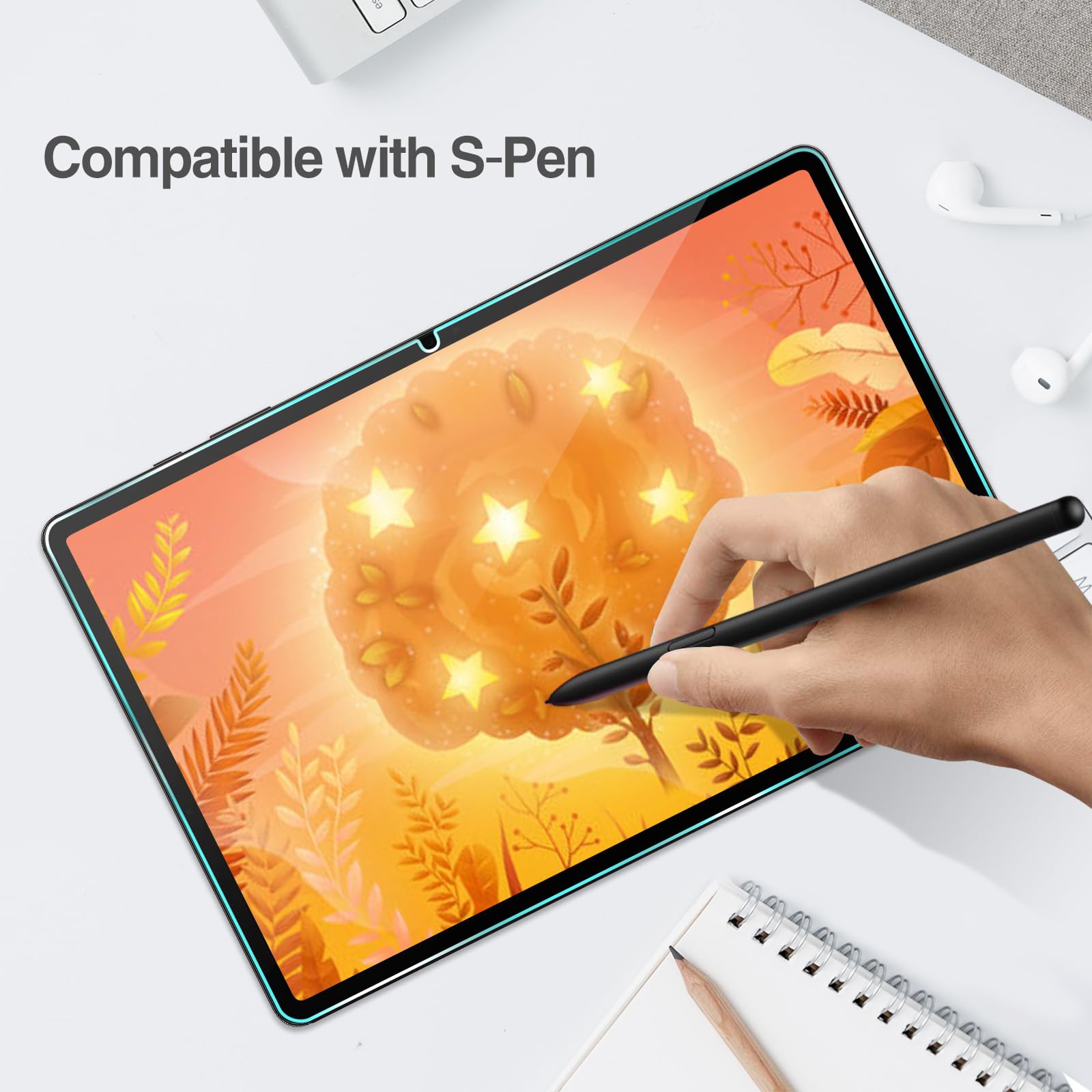 Foto 6 | Protector de Pantalla Procase para Galaxy Tab S10 Plus de 12,4 Pulgadas - Venta Internacional