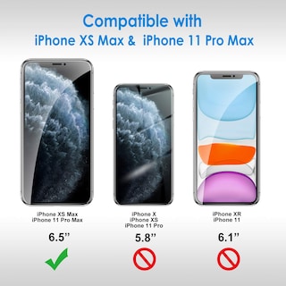 Foto 3 | Protector De Pantalla Jetech Para Iphone 11 Pro Max/xs Max 6.5'' - Venta Internacional.