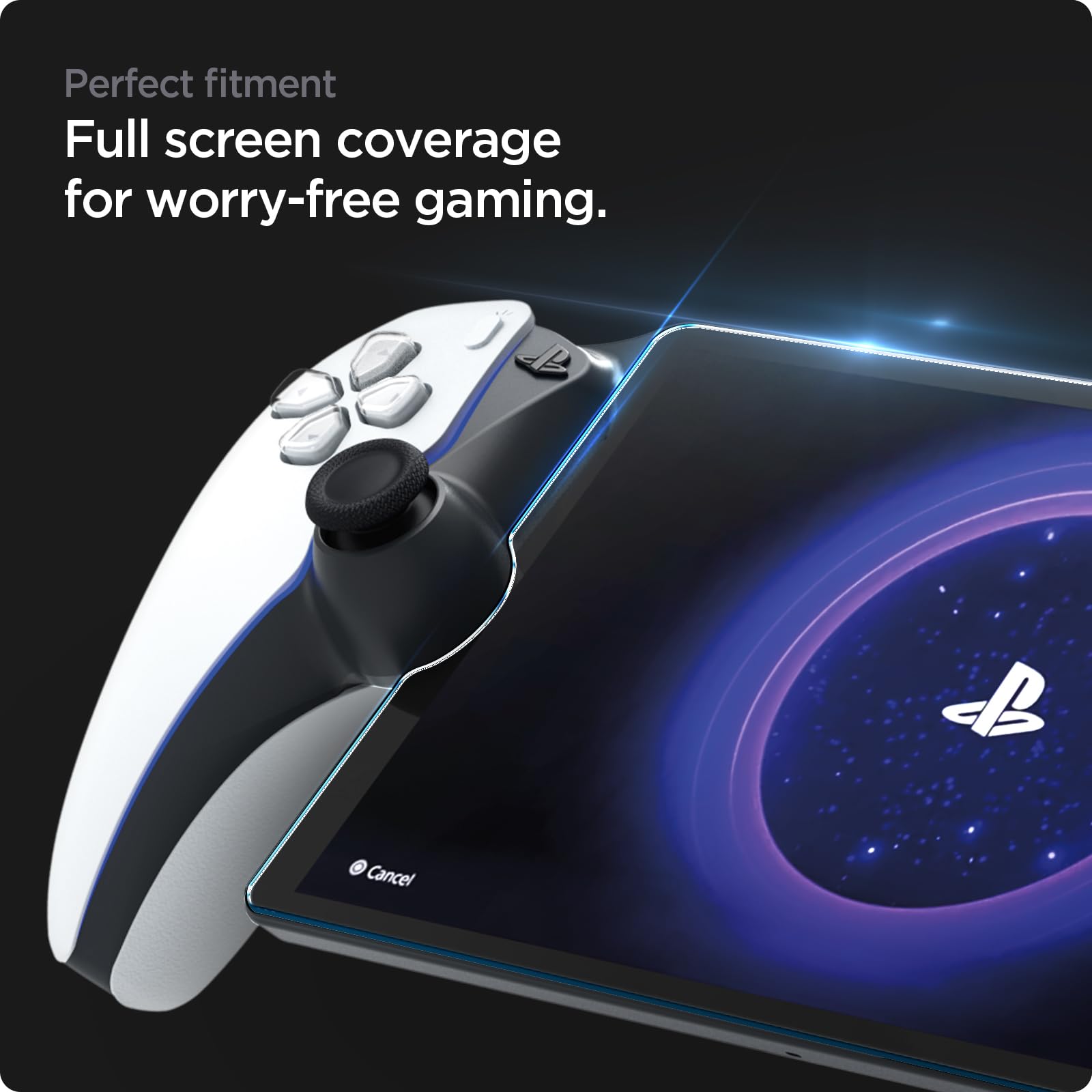 Foto 8 pulgar | Protector De Pantalla Spigen Glastr Ez Fit Para Playstation Portal - Venta Internacional.