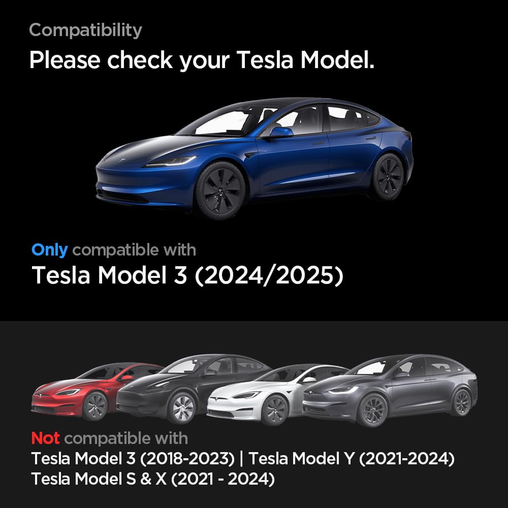 Foto 3 pulgar | Protector De Pantalla Spigen Glastr Ez Fit Para Tesla Model 3 - Venta Internacional.