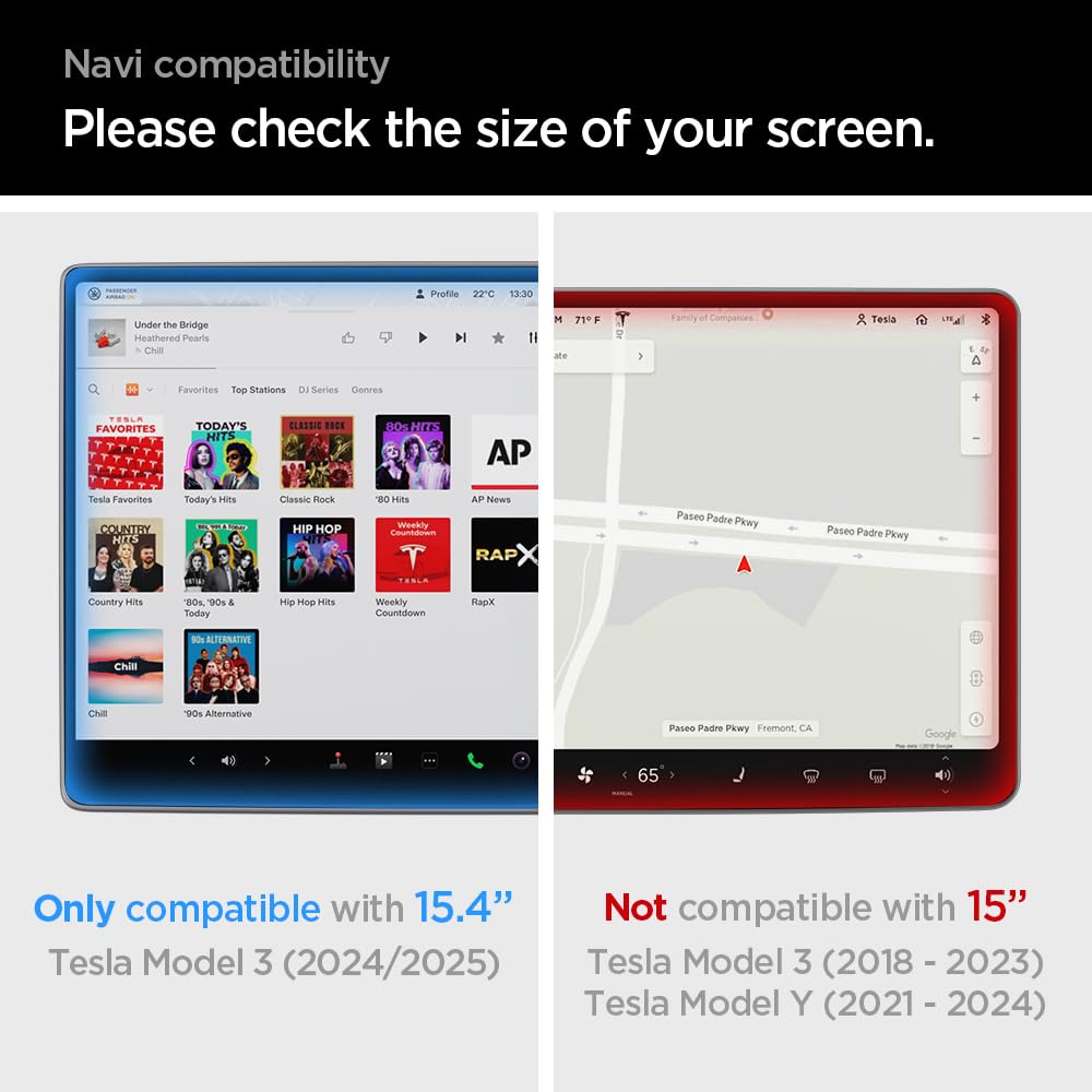 Foto 4 pulgar | Protector De Pantalla Spigen Glastr Ez Fit Para Tesla Model 3 - Venta Internacional.