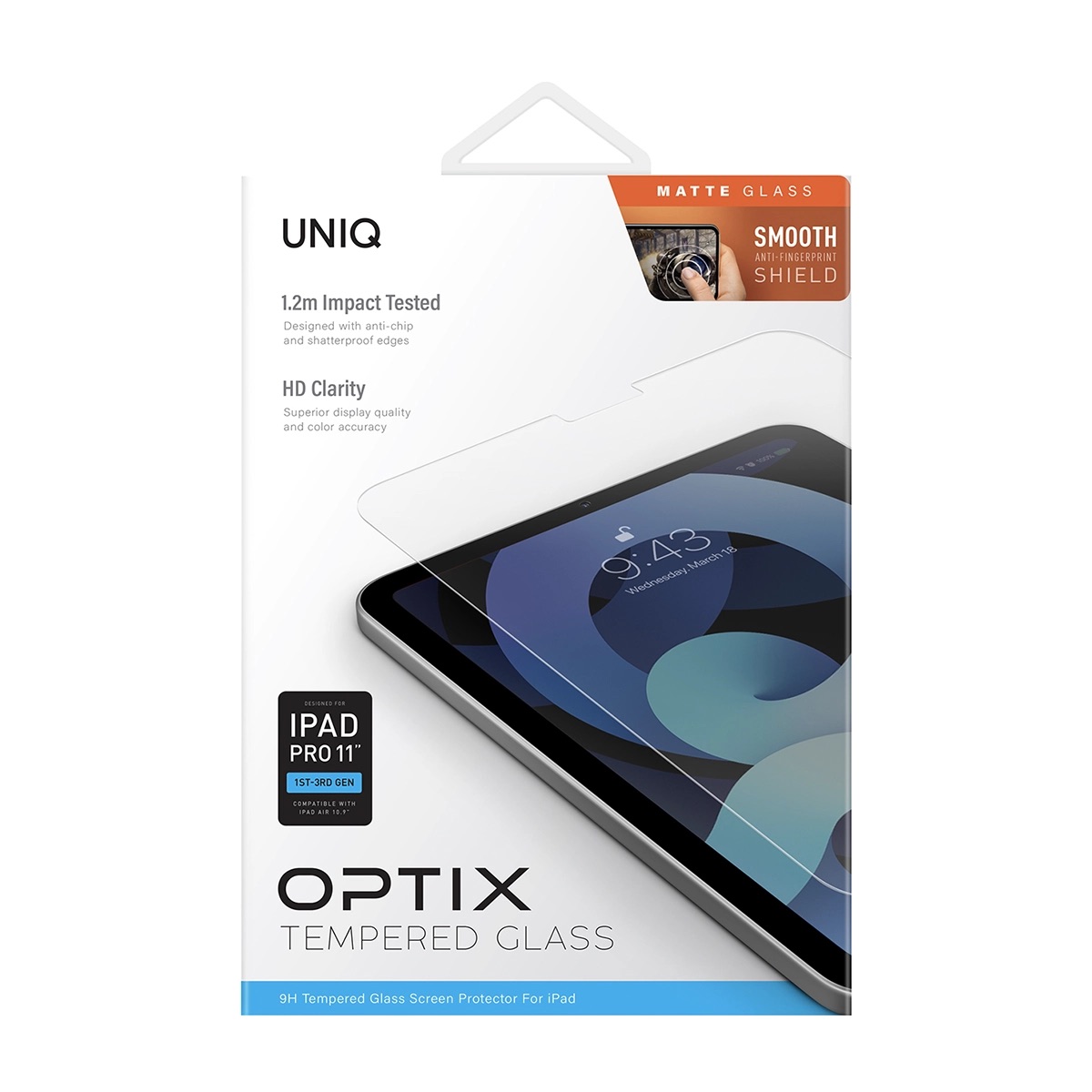 Foto 3 pulgar | Protector De Pantalla Para Ipad Air 10.9'' ( 5ª | 4ª Generación ) | Ipad Pro 11'' ( 4ª | 3ª Generación ) Matte De O