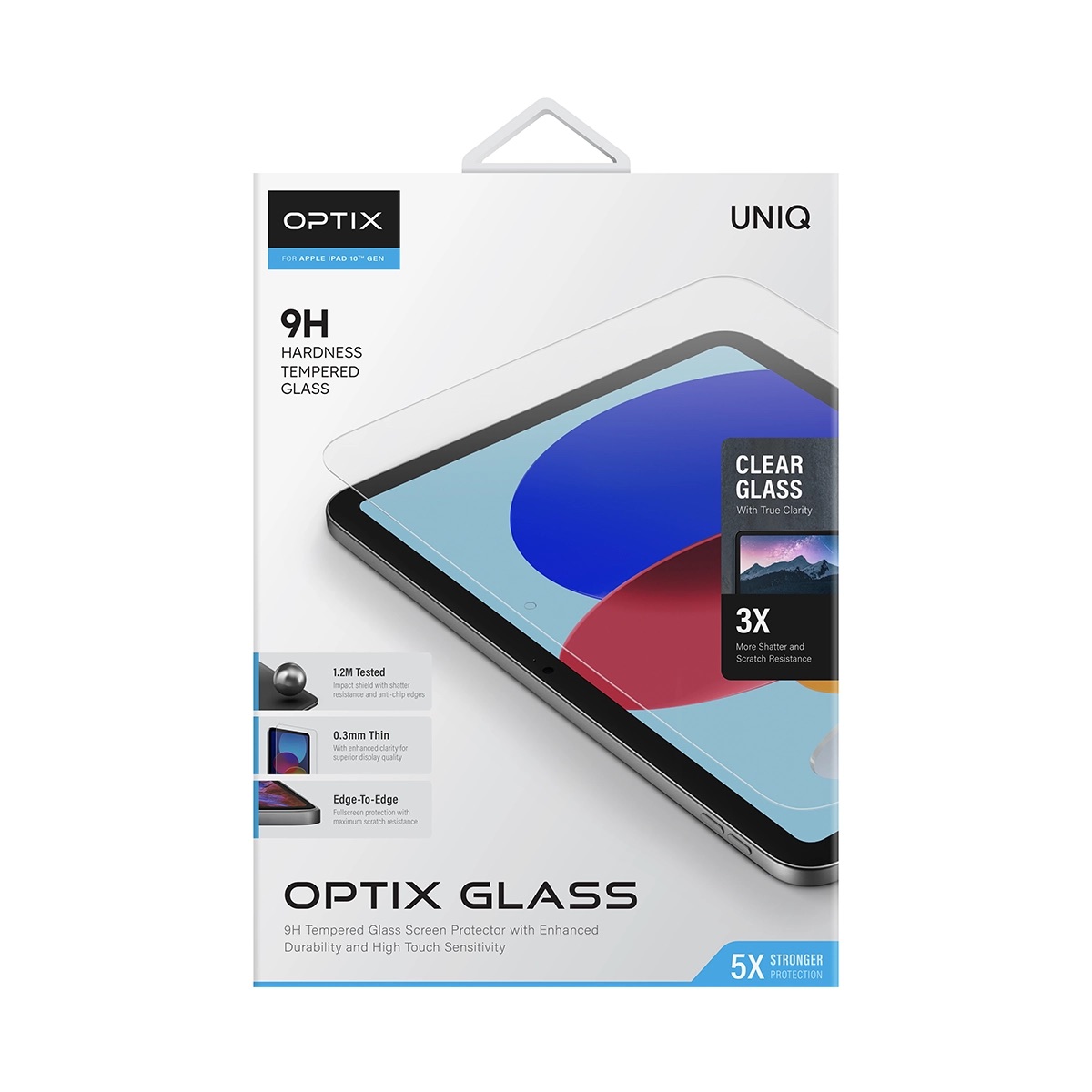 Foto 3 pulgar | Protector De Pantalla Para Ipad 10.9'' ( 10ª Generación ) Clear De Optix
