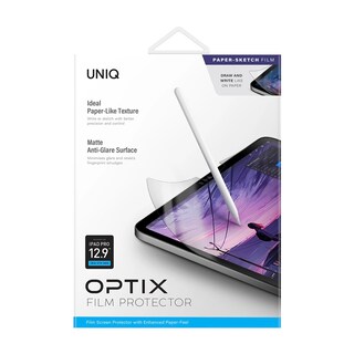 Foto 2 | Protector De Pantalla Para Ipad Pro 12.9'' ( 6ª | 5ª | 4ª | 3ª Generación ) Paper-sketch De Optix