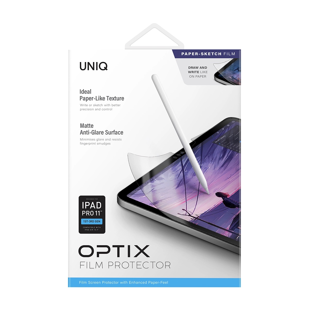 Foto 3 pulgar | Protector De Pantalla Para Ipad Air 10.9'' ( 5ª | 4ª Generación ) | Ipad Pro 11'' ( 4ª | 3ª Generación ) Pap