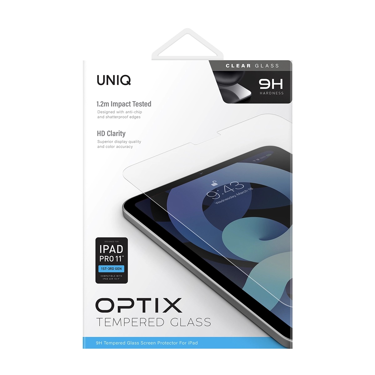 Foto 2 | Protector De Pantalla Para Ipad Air 10.9'' ( 5ª | 4ª Generación ) | Ipad Pro 11'' ( 4ª | 3ª Generación ) Clear De O