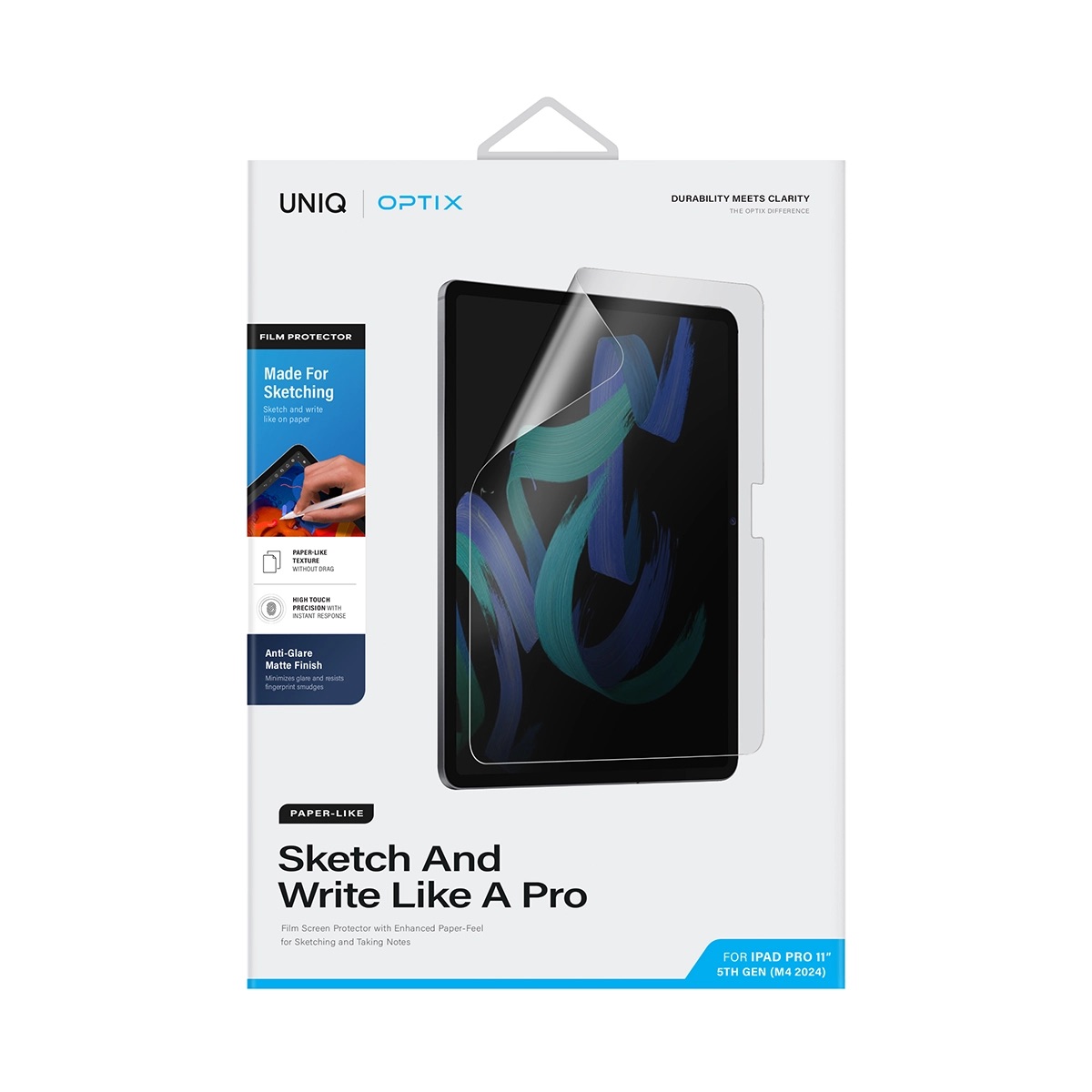 Foto 2 | Protector De Pantalla Para Ipad Pro 11'' ( 5ª Generación ) Paper-sketch De Optix