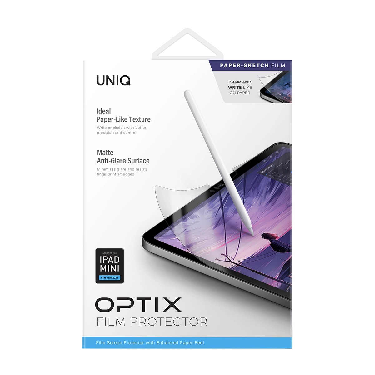 Foto 3 pulgar | Protector De Pantalla Para Ipad Mini 8.3'' ( 6ª Generación ) Paper-sketch De Optix