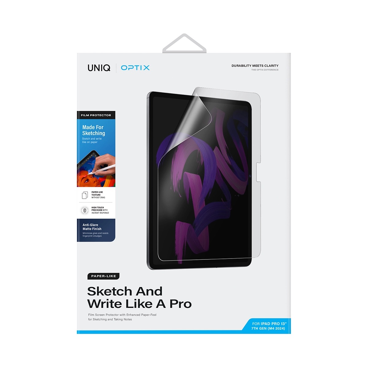 Foto 2 | Protector De Pantalla Para Ipad Pro 13'' ( 7ª Generación ) Paper-sketch De Optix