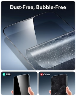 Foto 4 | Protector De Pantalla Esr, Paquete De 3 Unidades, 9h+ Glass, Para Iphone 16e/14/13/13 Pro - Venta Internacional.