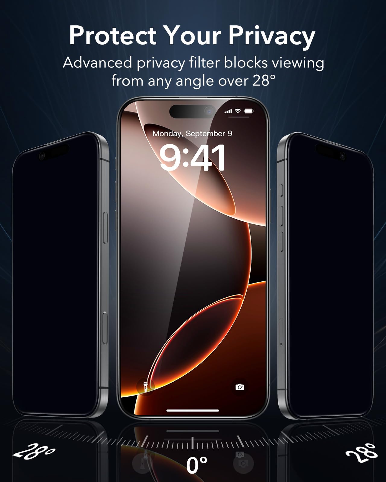 Foto 4 pulgar | Protector De Pantalla Esr Glass 9h+ Para Iphone 16 Pro Max, Paquete De 3 - Venta Internacional.