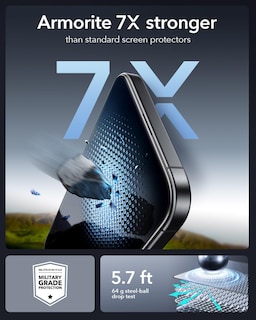 Foto 5 | Protector De Pantalla Esr 3 Pack 9h+ Glass Para Iphone 15 Pro - Venta Internacional.