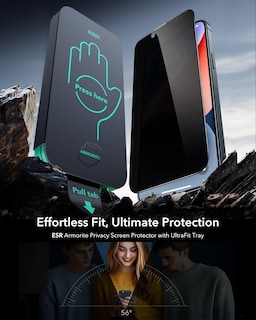 Foto 2 | Protector De Pantalla Esr Para Iphone 14 Plus/13 Pro Max, Paquete De 3 - Venta Internacional.