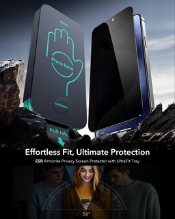 Foto 2 | Protector De Pantalla Esr Glass 9h+ Para Iphone 15 Pro Max, Paquete De 3 - Venta Internacional.