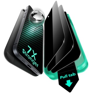 Foto 1 | Protector De Pantalla Esr Glass 9h+ Para Iphone 14 Pro Privacy, Paquete De 3 - Venta Internacional.